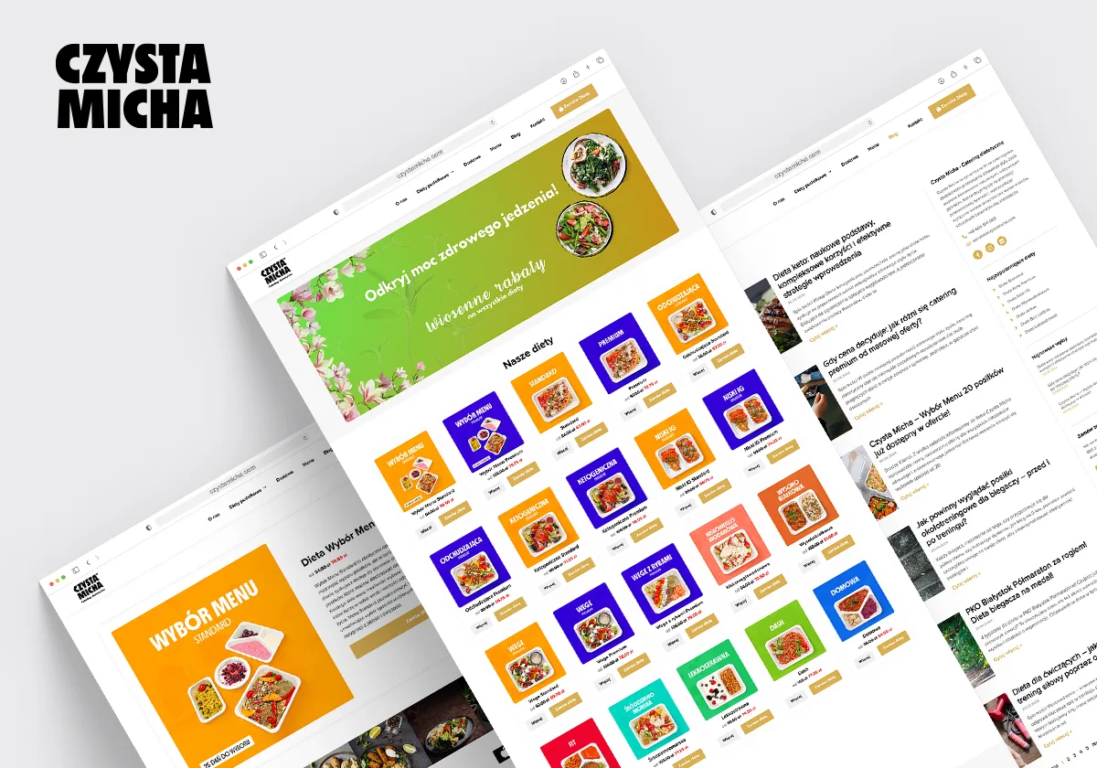 czysta micha mockup